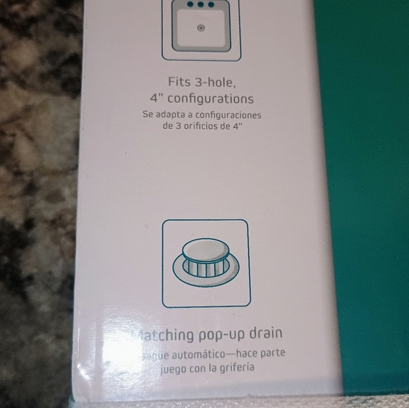 Elegant Chrome Bathroom Faucet. Brand New In box - Picture 4 of 4